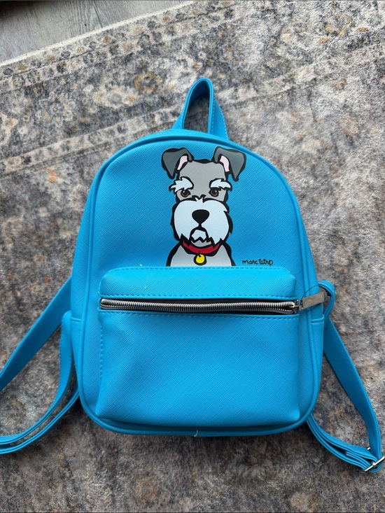 Marc Tetro Other - Blue Dog Print mini backpack by marc tetro